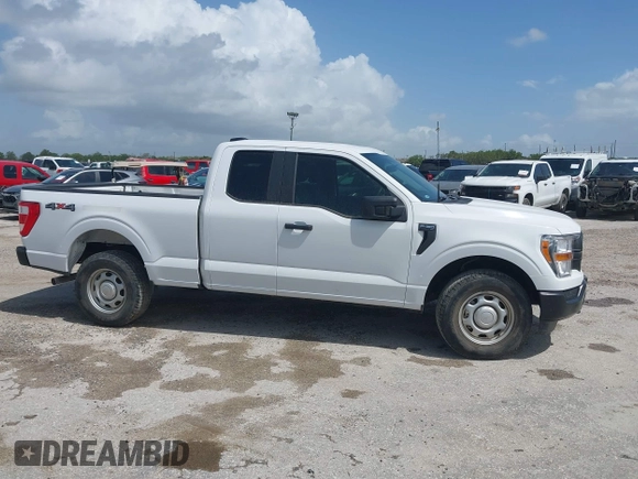 2022 Ford F-150 XL with VIN 1FTFX1E55NKD43897, listed as a IAAI auction lot 42512714 with 55,078 mi miles and . Bid and sale history available at DreamBid. Image 13.