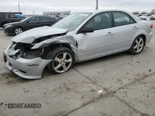 2004 Mazda Mazda6 s with VIN 1YVFP80D545N96085, listed as a Copart auction lot 45198415 with 196,380 mi miles and Salvage Title. Bid and sale history available at carsss.com. Image 1.