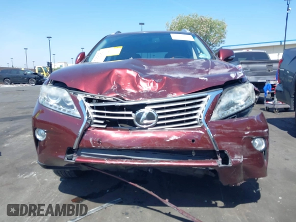 2013 Lexus RX 350 with VIN JTJZK1BA2D2417771, listed as a IAAI auction lot 42339010 with 110,136 mi miles and . Bid and sale history available at DreamBid. Image 6.