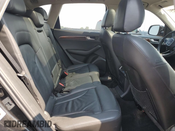 2012 Audi Q5 Premium Plus with VIN WA1DKAFP9CA004546, listed as a Copart auction lot 59537775 with 187,338 mi miles and Salvage title. Bid and sale history available at DreamBid. Image 10.