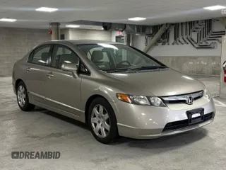 2006 Honda Civic LX z VIN 2HGFA16566H516496, wystawiony jako Copart lot #59972045 z przebiegiem 89 347 mil mil oraz Czysty tytuł • Clean title. Historia ofert i sprzedaży dostępna na DreamBid. Obrazek 1.