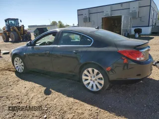 2011 Buick Regal CXL Turbo TO6 with VIN W04G05GV7B1041603, listed as a Copart auction lot 72467774 with 146,729 mi miles and Salvage Title. Bid and sale history available at carsss.com. Image 2.
