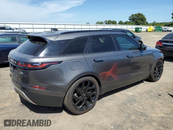 2018 Land Rover Range Rover Velar S with VIN SALYB2RV2JA758675, listed as a Copart auction lot 65930853 with 41,851 mi miles. Bid and sale history available at carsss.com. Image 3.