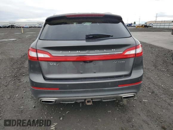 2017 Lincoln MKX Select with VIN 2LMPJ8KP5HBL18968, listed as a Copart auction lot 50271175 with 101,921 mi miles and Salvage Title. Bid and sale history available at carsss.com. Image 6.