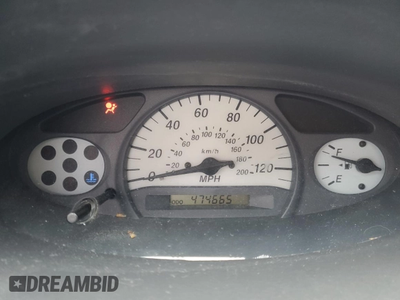 2000 Toyota ECHO with VIN JTDBT1232Y0012756, listed as a Copart auction lot 88346895 with 474,665 mi miles and Non Repairable. Bid and sale history available at carsss.com. Image 9.