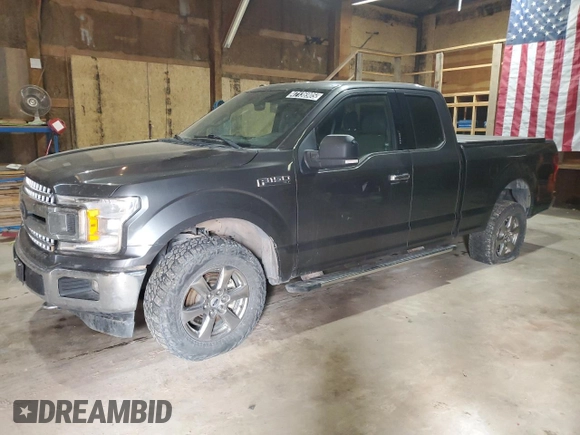 2018 Ford F-150 XL с VIN 1FTFX1EG7JKF57219, выставлен на аукционе Copart как лот 48829385 с пробегом 128 332 миль миль и Списание • Salvage title. История ставок и продаж доступна на DreamBid. Изображение 1.
