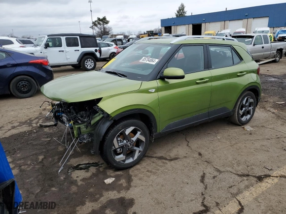 2024 Hyundai Venue Limited with VIN KMHRC8A39RU318724, listed as a Copart auction lot 85784864 with 14,411 mi miles and Salvage Title. Bid and sale history available at carsss.com. Image 1.