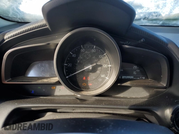 2018 Mazda CX-3 Touring with VIN JM1DKFC75J0309438, listed as a Copart auction lot 44071705 with 121,057 mi miles and Salvage Title. Bid and sale history available at carsss.com. Image 9.
