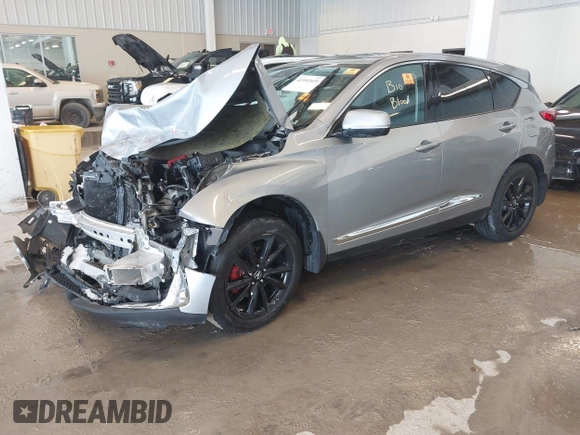 2019 Acura RDX with VIN 5J8TC2H38KL028064, listed as a IAAI auction lot 41592631 with 1 mi miles. Bid and sale history available at carsss.com. Image 19.