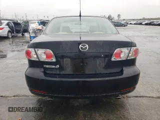 2006 Mazda 6 i with VIN 1YVFP80C465M00681, listed as a Copart auction lot 48023945 with 157,555 mi miles and Salvage Title. Bid and sale history available at carsss.com. Image 6.