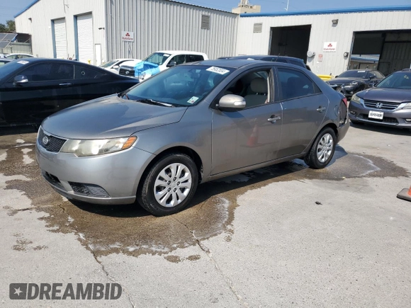 2010 Kia Forte EX with VIN KNAFU4A2XA5055286, listed as a Copart auction lot 75952004 with Not Provided miles and Salvage Title. Bid and sale history available at carsss.com. Image 1.