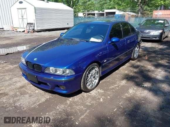 2002 BMW M5 z VIN WBSDE93452BZ99916, wystawiony jako IAAI lot #42346645 z przebiegiem 90 876 mil mil oraz . Historia ofert i sprzedaży dostępna na DreamBid. Obrazek 2.
