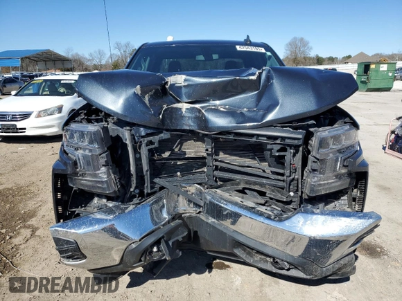 2021 Chevrolet Silverado 1500 LT with VIN 1GCUYDED6MZ317425, listed as a Copart auction lot 42543185 with 117,969 mi miles and Salvage Title. Bid and sale history available at carsss.com. Image 5.