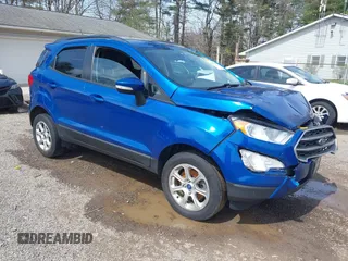 2018 Ford EcoSport SE with VIN MAJ6P1UL9JC212272, listed as a IAAI auction lot 41980901 with 108,488 mi miles. Bid and sale history available at carsss.com. Image 1.