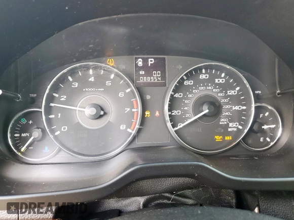 2012 Subaru Outback Limited with VIN 4S4BRDKC8C2281675, listed as a Copart auction lot 59272695 with 88,954 mi miles and Salvage title. Bid and sale history available at DreamBid. Image 9.