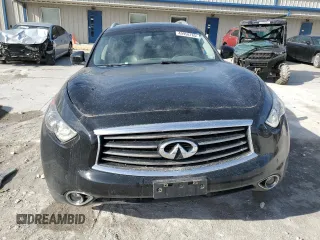 2013 Infiniti FX with VIN JN8CS1MW8DM170086, listed as a Copart auction lot 49958785 with 102,737 mi miles and Salvage Title. Bid and sale history available at carsss.com. Image 5.