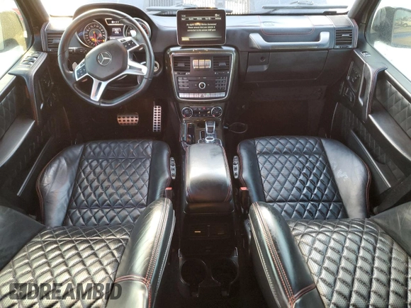 2017 Mercedes-Benz G-Class AMG G 63 with VIN WDCYC7DFXHX276880, listed as a Copart auction lot 76984264 with 91,955 mi miles and Salvage Title. Bid and sale history available at carsss.com. Image 8.