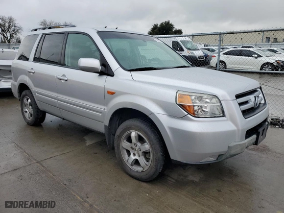 2006 Honda Pilot EX-L with RES with VIN 5FNYF28636B026253, listed as a Copart auction lot 46027275 with 357,422 mi miles and Salvage Title. Bid and sale history available at carsss.com. Image 4.