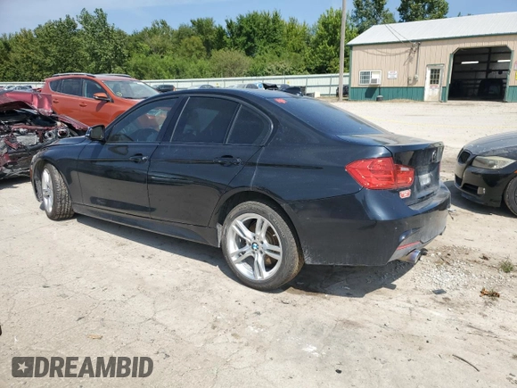 2015 BMW 3 Series 335i xDrive with VIN WBA3B9C53FP705276, listed as a Copart auction lot 68695234 with Not provided miles and Salvage title. Bid and sale history available at DreamBid. Image 2.