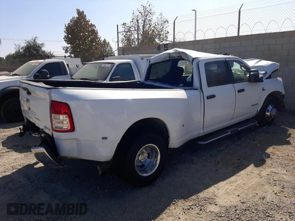 2024 Ram 3500 Big Horn with VIN 3C63RRHL1RG108097, listed as a Copart auction lot 75737074 with 16,221 mi miles and Non Repairable. Bid and sale history available at carsss.com. Image 3.