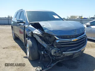 2019 Chevrolet Traverse LT Cloth z VIN 1GNERGKW9KJ226953, wystawiony jako IAAI lot #42110122 z przebiegiem 129 749 mil mil oraz . Historia ofert i sprzedaży dostępna na DreamBid. Obrazek 1.