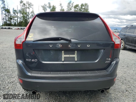 2013 Volvo XC60 T6 with VIN YV4902DZ5D2455011, listed as a Copart auction lot 61274115 with 159,162 mi miles and Salvage title. Bid and sale history available at DreamBid. Image 6.