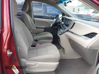 2016 Toyota Sienna L with VIN 5TDZK3DC7GS752874, listed as a IAAI auction lot 42509340 with 100,051 mi miles and . Bid and sale history available at DreamBid. Image 5.