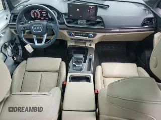 2022 Audi Q5 Sportback S line Premium Plus with VIN WA15AAFY2N2049972, listed as a Copart auction lot 56050245 with 42,730 mi miles and Salvage title. Bid and sale history available at DreamBid. Image 8.