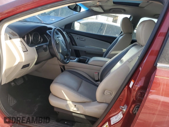 2009 Mazda CX-9 Touring with VIN JM3TB28A090177362, listed as a Copart auction lot 49723795 with 216,792 mi miles and Salvage Title. Bid and sale history available at carsss.com. Image 7.