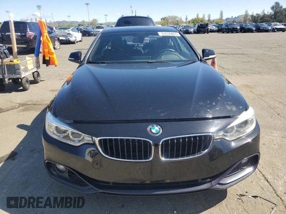 2014 BMW 4 Series 435i with VIN WBA3R1C56EK190184, listed as a Copart auction lot 51636865 with 97,763 mi miles and Salvage Title. Bid and sale history available at carsss.com. Image 5.
