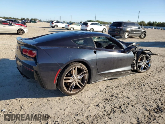 2015 Chevrolet Corvette Z51 2LT with VIN 1G1YK2D7XF5113507, listed as a Copart auction lot 84413284 with 0 mi miles and Non Repairable. Bid and sale history available at carsss.com. Image 3.