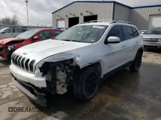 2014 Jeep Cherokee Latitude with VIN 1C4PJLCS8EW105223, listed as a Copart auction lot 75197834 with 180,720 mi miles and Non Repairable. Bid and sale history available at DreamBid. Image 1.