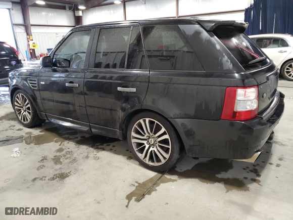2009 Land Rover Range Rover Sport SC with VIN SALSH23439A195393, listed as a Copart auction lot 73219624 with 185,808 mi miles and Salvage Title. Bid and sale history available at carsss.com. Image 2.