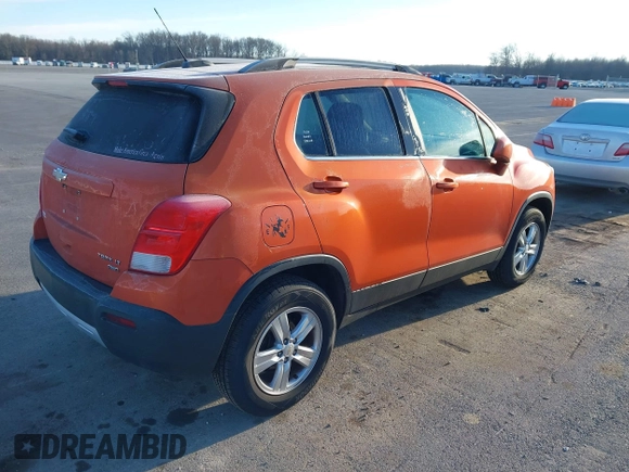 2015 Chevrolet Trax LT with VIN KL7CJRSB8FB152230, listed as a IAAI auction lot 41850974 with 144,490 mi miles and . Bid and sale history available at DreamBid. Image 4.