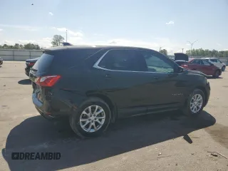 2018 Chevrolet Equinox LT with VIN 2GNAXJEV1J6291831, listed as a Copart auction lot 52679995 with 83,191 mi miles and Salvage title. Bid and sale history available at DreamBid. Image 3.