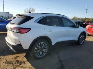 2020 Ford Escape Titanium Hybrid with VIN 1FMCU0DZ5LUA54462, listed as a Copart auction lot 76230694 with 32,698 mi miles and Salvage title. Bid and sale history available at DreamBid. Image 3.