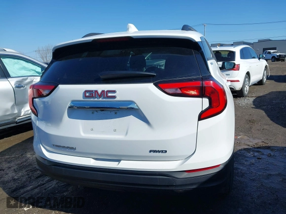 2021 GMC Terrain SLE with VIN 3GKALTEV9ML383306, listed as a IAAI auction lot 41822933 with 28,979 mi miles and . Bid and sale history available at carsss.com. Image 16.
