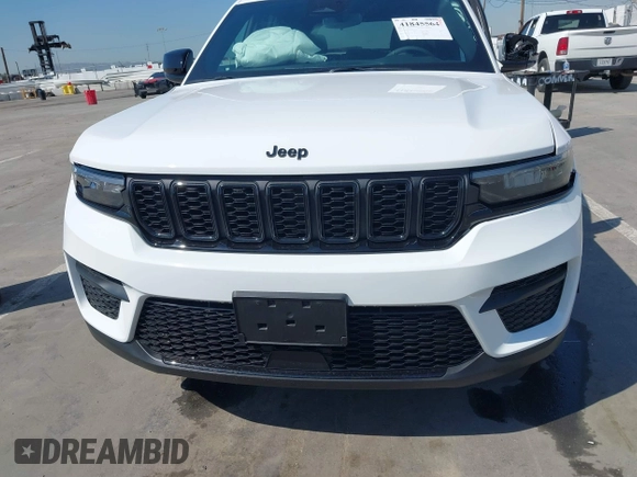 2023 Jeep Grand Cherokee Laredo with VIN 1C4RJHAGXPC660392, listed as a IAAI auction lot 41845564 with 7,444 mi miles and . Bid and sale history available at DreamBid. Image 12.
