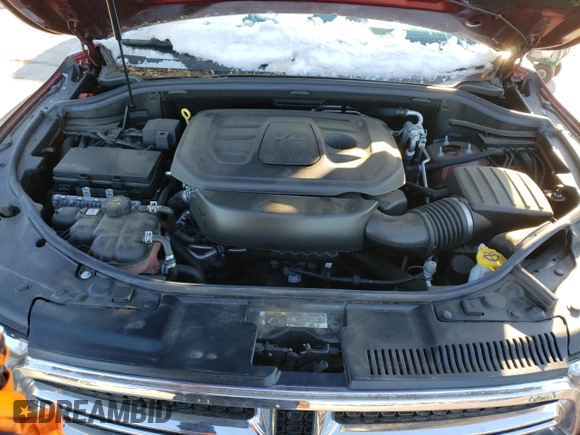 2020 Dodge Durango SXT Plus with VIN 1C4RDJAG8LC142497, listed as a Copart auction lot 88755605 with 27,609 mi miles and Clean Title. Bid and sale history available at DreamBid. Image 12.