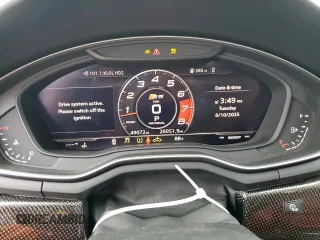 2019 Audi S5 Sportback Prestige z VIN WAUC4CF5XKA006324, wystawiony jako Copart lot #59716255 z przebiegiem 49 072 mil mil oraz Szkoda całkowita • Salvage title. Historia ofert i sprzedaży dostępna na DreamBid. Obrazek 9.