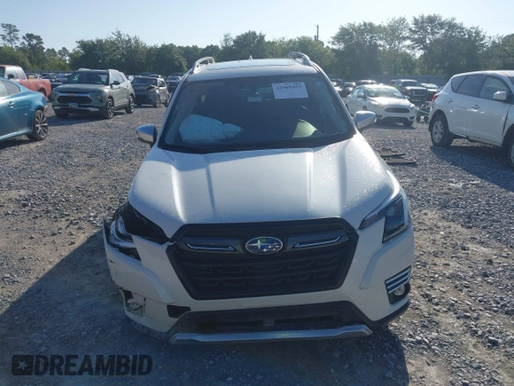 2023 Subaru Forester Touring with VIN JF2SKARC5PH500285, listed as a IAAI auction lot 42509493 with 18,737 mi miles and . Bid and sale history available at DreamBid. Image 12.