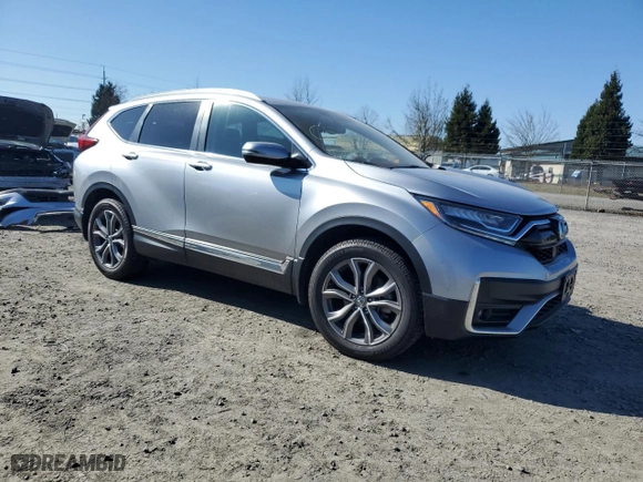 2020 Honda CR-V Touring with VIN 2HKRW2H93LH650856, listed as a Copart auction lot 47092025 with 0 mi miles and Salvage Title. Bid and sale history available at carsss.com. Image 4.