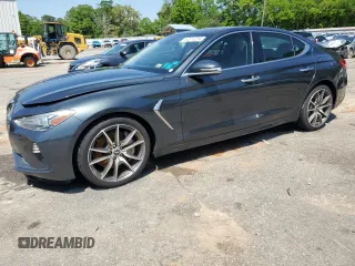 2019 Genesis G70 Advanced z VIN KMTG34LE1KU012157, wystawiony jako Copart lot #52313255 z przebiegiem 63 799 mil mil oraz Szkoda całkowita • Salvage title. Historia ofert i sprzedaży dostępna na DreamBid. Obrazek 1.
