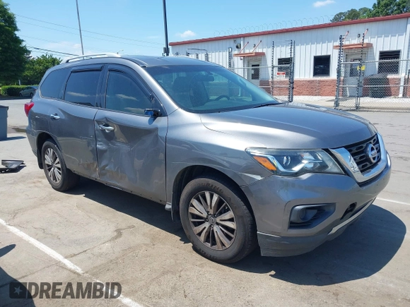 2018 Nissan Pathfinder S with VIN 5N1DR2MM6JC620315, listed as a IAAI auction lot 42225525 with 102,413 mi miles and . Bid and sale history available at DreamBid. Image 13.