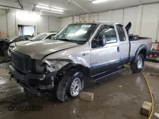 2003 Ford Super Duty F-250 XL with VIN 1FTNX21F23EA70199, listed as a Copart auction lot 78570444 with 228,265 mi miles and Salvage Title. Bid and sale history available at carsss.com. Image 1.