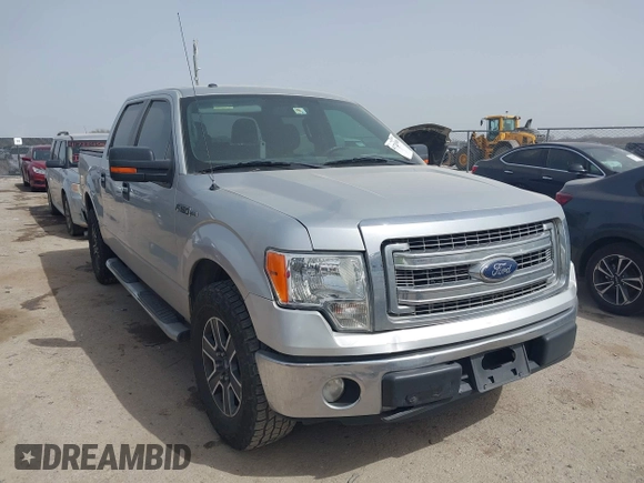 2013 Ford F-150 XL with VIN 1FTFW1CF6DKG22708, listed as a IAAI auction lot 41725908 with 155,530 mi miles and . Bid and sale history available at carsss.com. Image 1.