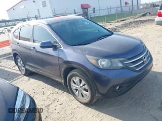2013 Honda CR-V EX-L with VIN 2HKRM3H78DH505680, listed as a IAAI auction lot 42101780 with 201,721 mi miles and . Bid and sale history available at carsss.com. Image 1.