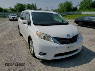 2011 Toyota Sienna XLE with VIN 5TDDK3DC4BS004280, listed as a Copart auction lot 59297345 with 173,890 mi miles and Salvage title. Bid and sale history available at DreamBid. Image 14.