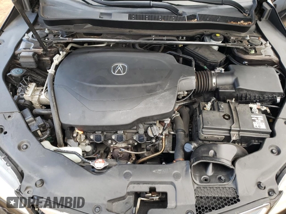 2017 Acura TLX V6 w/Advance Pkg with VIN 19UUB2F76HA001656, listed as a Copart auction lot 88309395 with 89,838 mi miles and Salvage title. Bid and sale history available at DreamBid. Image 12.