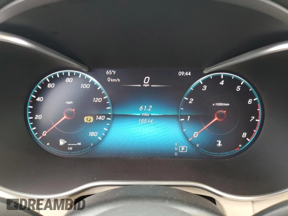 2022 Mercedes-Benz GLC 300 with VIN W1N0G8DB1NG078798, listed as a Copart auction lot 64029425 with 15,514 mi miles and Salvage title. Bid and sale history available at DreamBid. Image 9.
